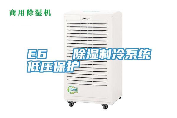 E6 除濕制冷系統低壓保護