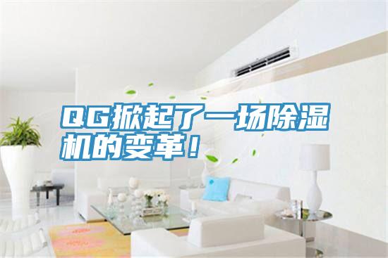 QG掀起了一場(chǎng)除濕機(jī)的變革！