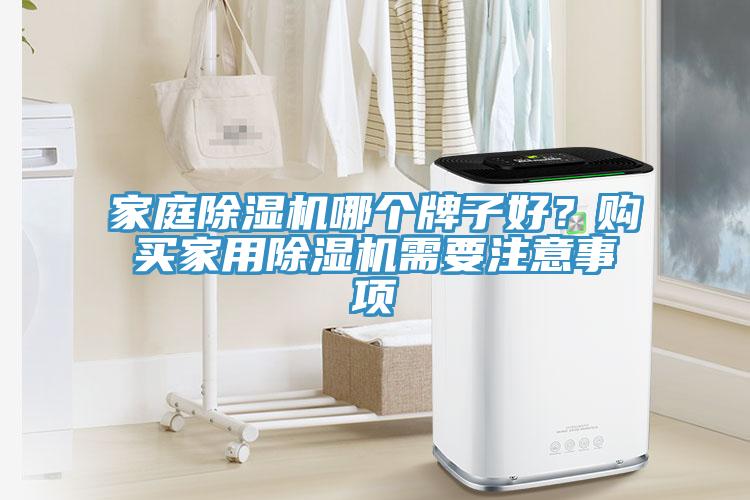 家庭除濕機(jī)哪個牌子好？購買家用除濕機(jī)需要注意事項