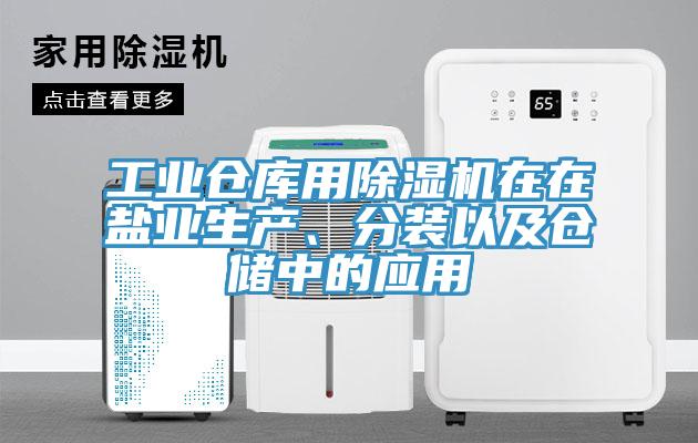 工業倉庫用除濕機在在鹽業生產、分裝以及倉儲中的應用