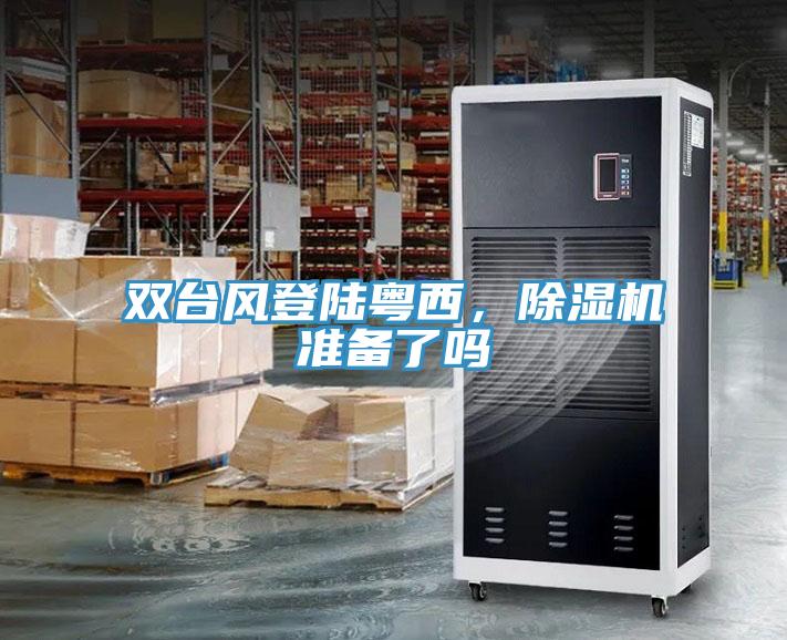 雙臺風登陸粵西,除濕機準備了嗎