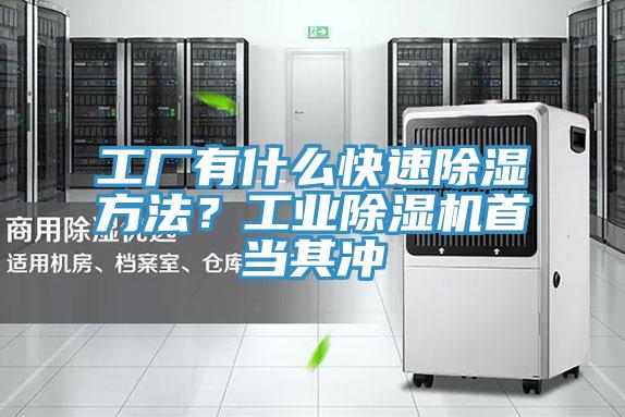 工廠有什么快速除濕方法?工業除濕機首當其沖
