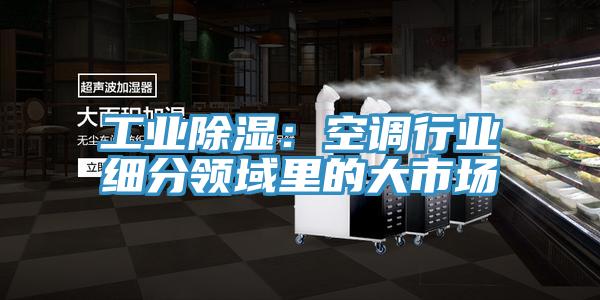 工業除濕:空調行業細分領域里的大市場
