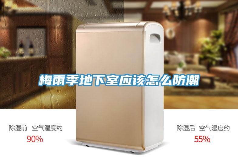 梅雨季地下室應該怎么防潮
