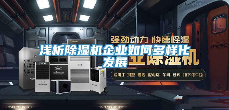 淺析除濕機企業如何多樣化發展