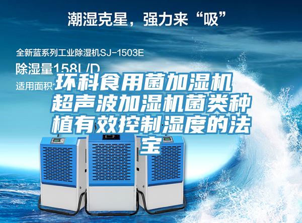 環科食用菌加濕機 超聲波加濕機菌類種植有效控制濕度的法寶