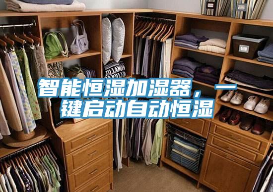智能恒濕加濕器，一鍵啟動自動恒濕