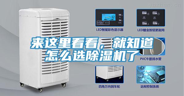 來(lái)這里看看，就知道怎么選除濕機(jī)了