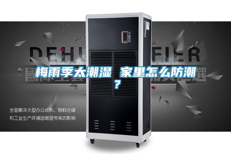 梅雨季太潮濕 家里怎么防潮？