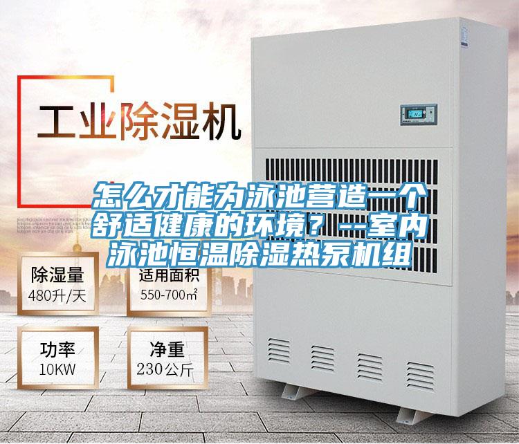 怎么才能為泳池營造一個舒適健康的環境？--室內泳池恒溫除濕熱泵機組