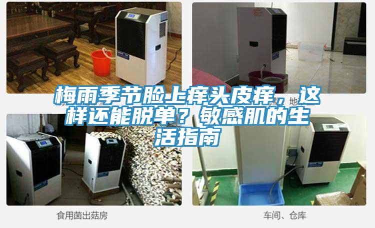 梅雨季節(jié)臉上癢頭皮癢,這樣還能脫單?敏感肌的生活指南