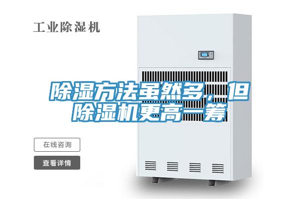 除濕方法雖然多,但除濕機更高一籌