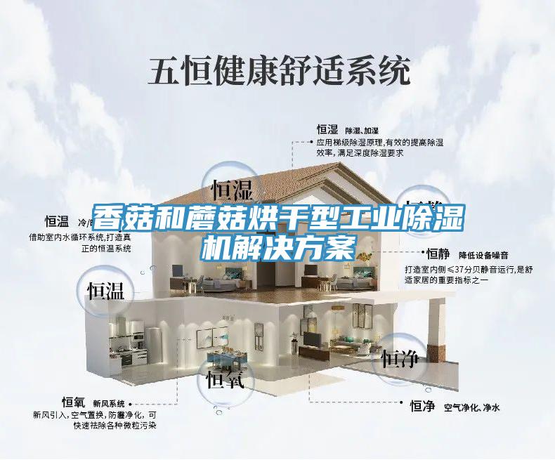香菇和蘑菇烘干型工業除濕機解決方案