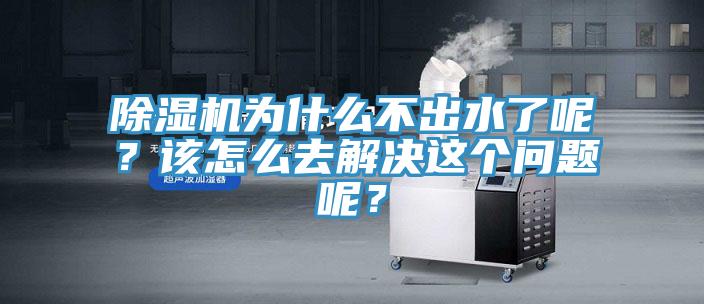 除濕機(jī)為什么不出水了呢?該怎么去解決這個(gè)問題呢?