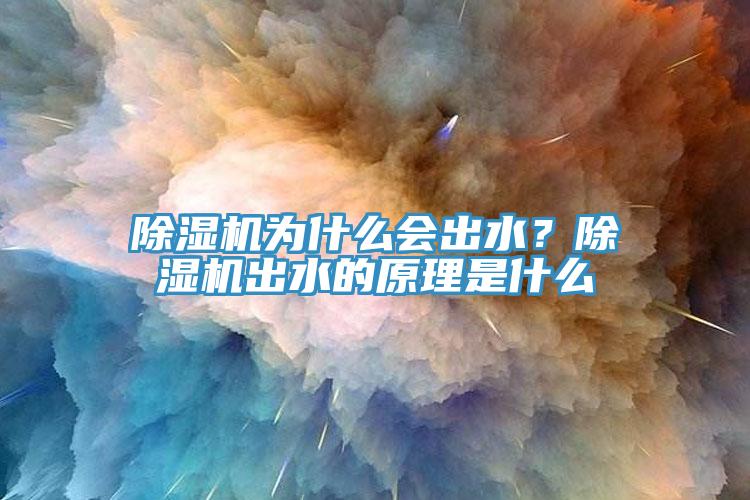 除濕機為什么會出水？除濕機出水的原理是什么
