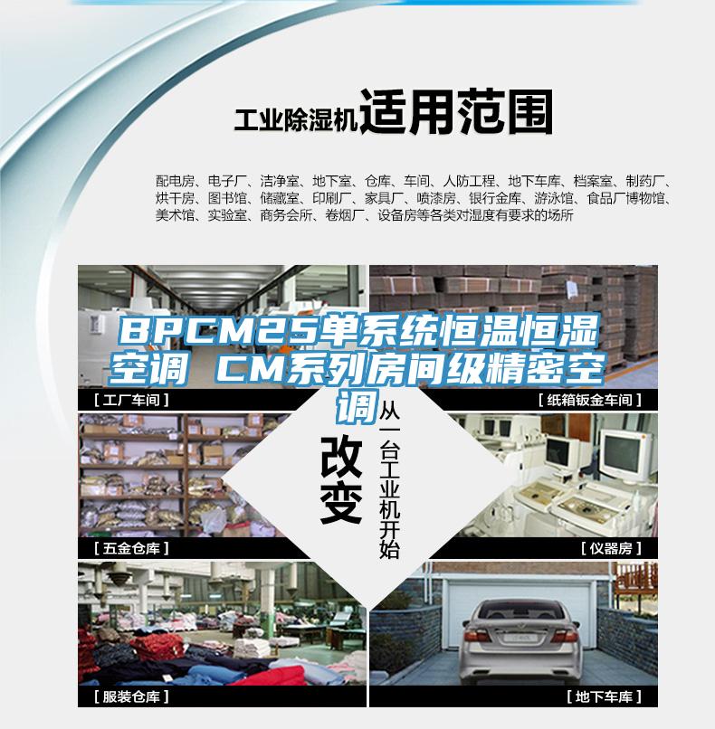 BPCM25單系統(tǒng)恒溫恒濕空調(diào) CM系列房間級(jí)精密空調(diào)