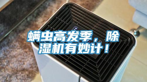 螨蟲高發季，除濕機有妙計！