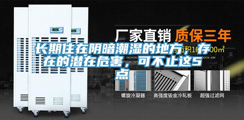 長期住在陰暗潮濕的地方,存在的潛在危害,可不止這5點