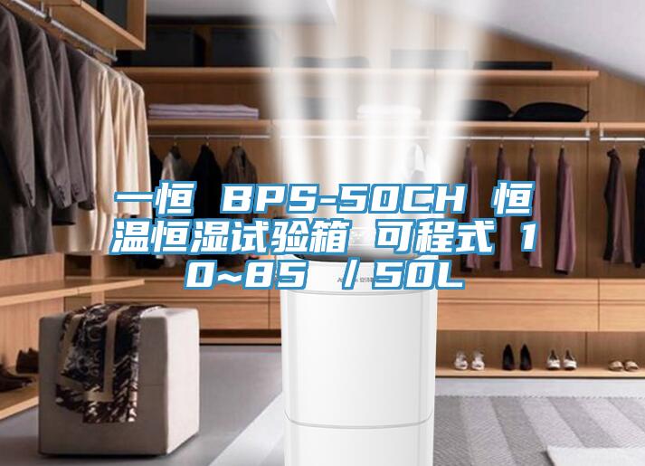 一恒 BPS-50CH 恒溫恒濕試驗箱 可程式 10~85℃/50L