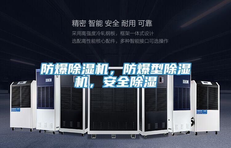 防爆除濕機，防爆型除濕機，安全除濕