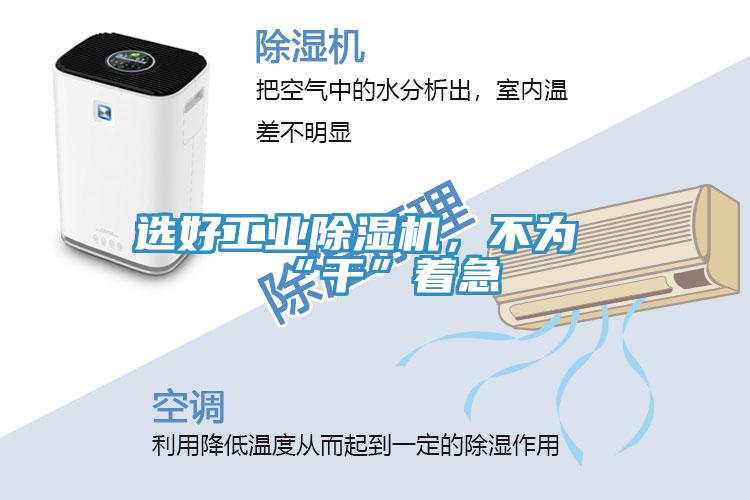 選好工業除濕機,不為“干”著急