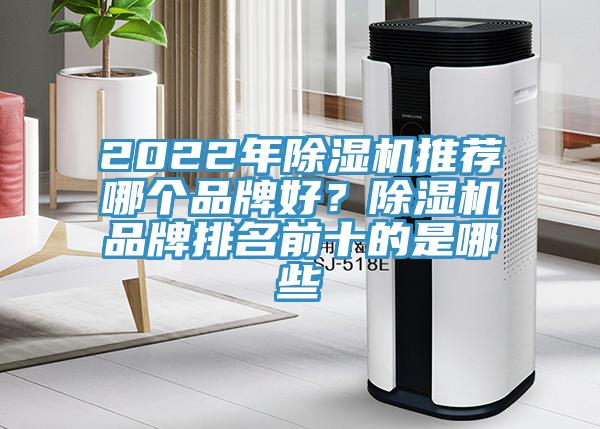 2022年除濕機推薦哪個品牌好？除濕機品牌排名前十的是哪些