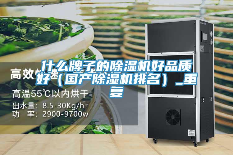 什么牌子的除濕機好品質好（國產除濕機排名）_重復