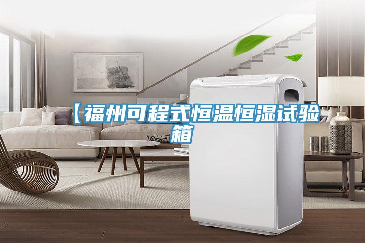 【福州可程式恒溫恒濕試驗(yàn)箱