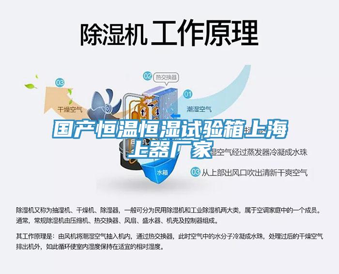 國產(chǎn)恒溫恒濕試驗箱上海上器廠家
