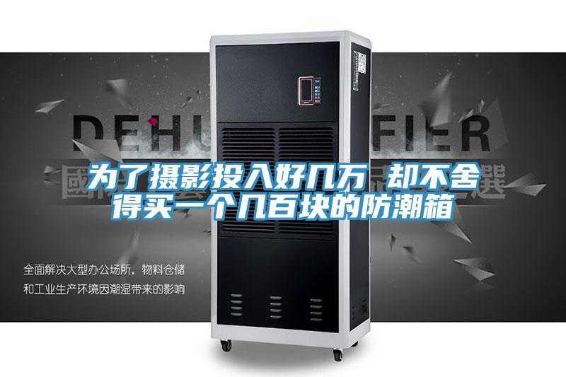 為了攝影投入好幾萬 卻不舍得買一個幾百塊的防潮箱