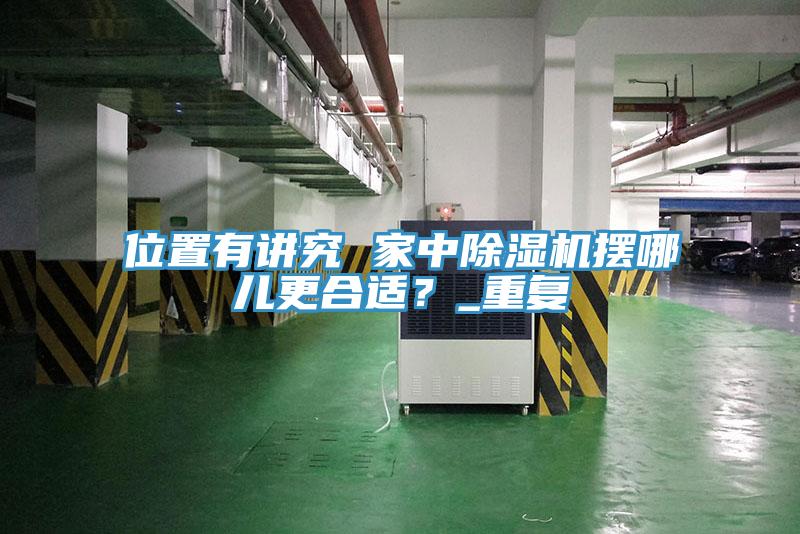 位置有講究 家中除濕機擺哪兒更合適？_重復