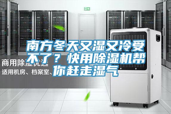 南方冬天又濕又冷受不了?快用除濕機幫你趕走濕氣
