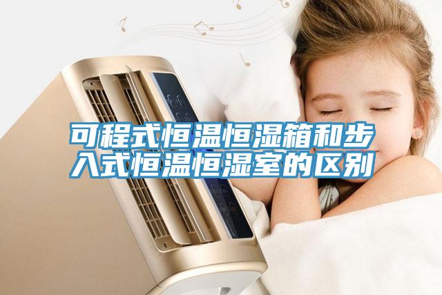 可程式恒溫恒濕箱和步入式恒溫恒濕室的區別