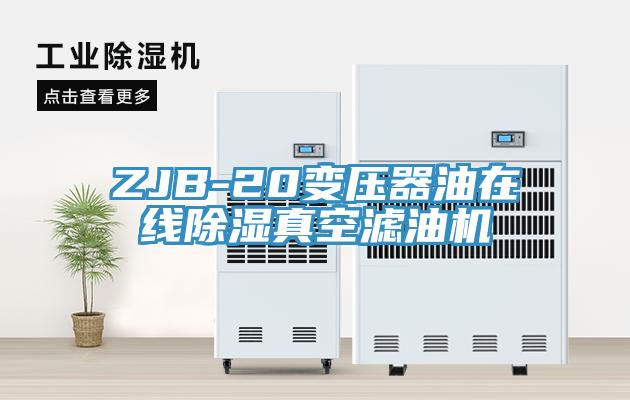ZJB-20變壓器油在線除濕真空濾油機