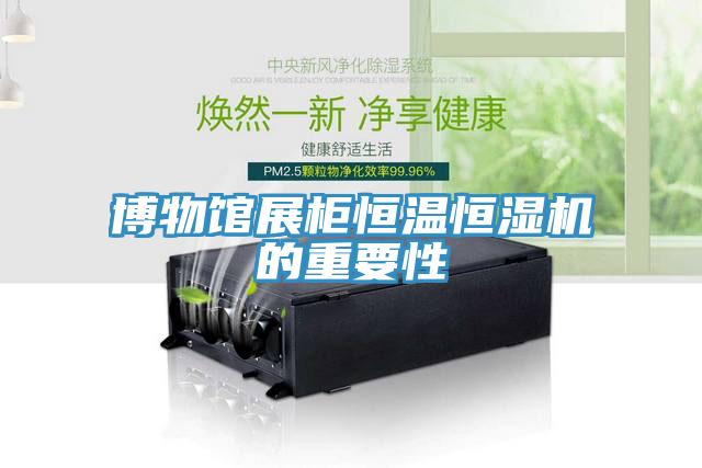 博物館展柜恒溫恒濕機的重要性
