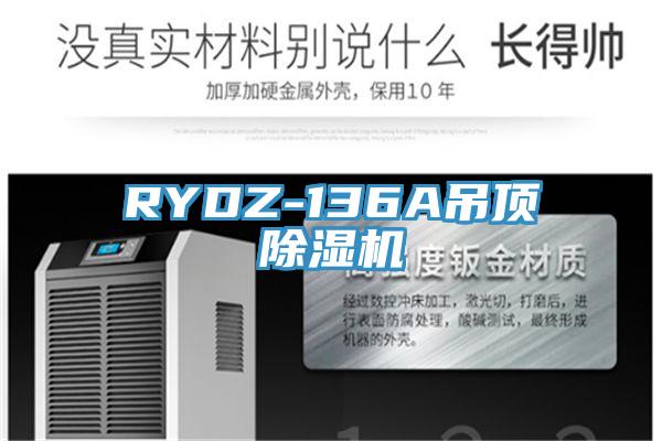 RYDZ-136A吊頂除濕機