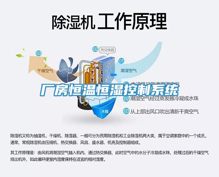 廠房恒溫恒濕控制系統