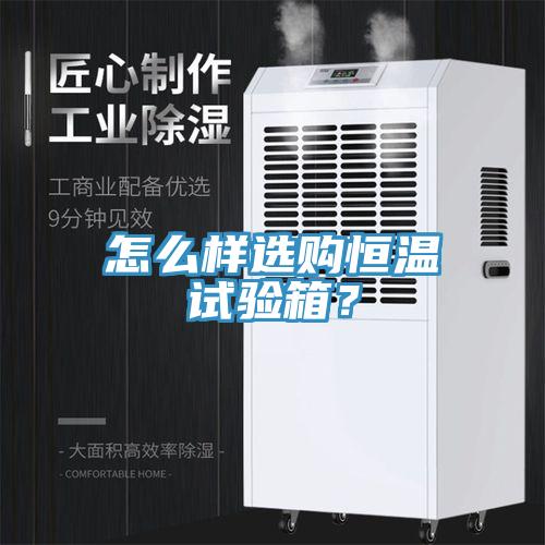 怎么樣選購恒溫試驗箱？