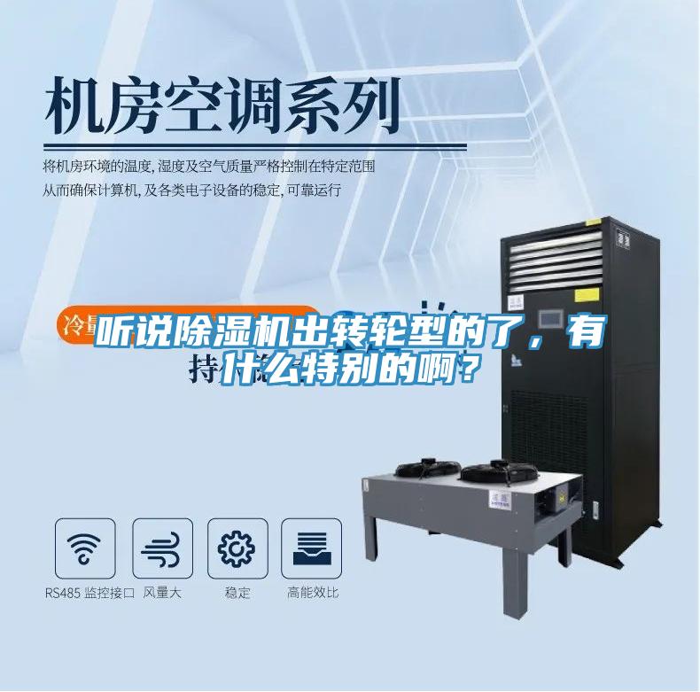 聽說除濕機出轉輪型的了，有什么特別的啊？