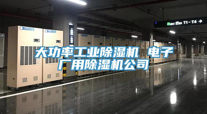 大功率工業(yè)除濕機 電子廠用除濕機公司