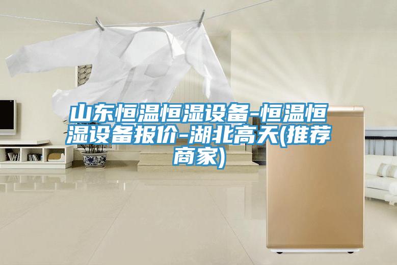 山東恒溫恒濕設(shè)備-恒溫恒濕設(shè)備報(bào)價(jià)-湖北高天(推薦商家)