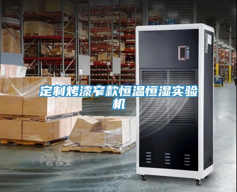 定制烤漆窄款恒溫恒濕實驗機
