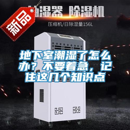 地下室潮濕了怎么辦？不要著急，記住這幾個(gè)知識(shí)點(diǎn)