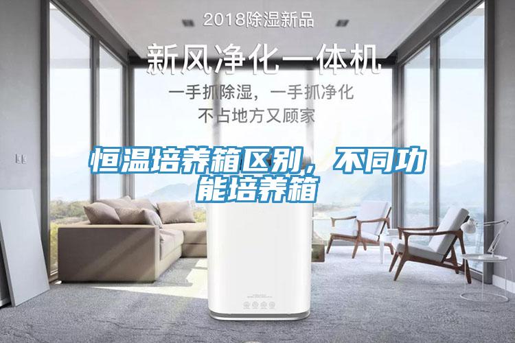 恒溫培養箱區別，不同功能培養箱