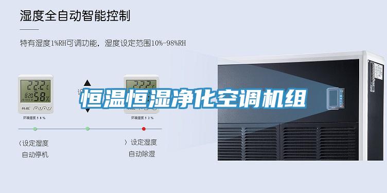 恒溫恒濕凈化空調機組