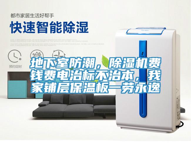 地下室防潮，除濕機費錢費電治標不治本，我家鋪層保溫板一勞永逸