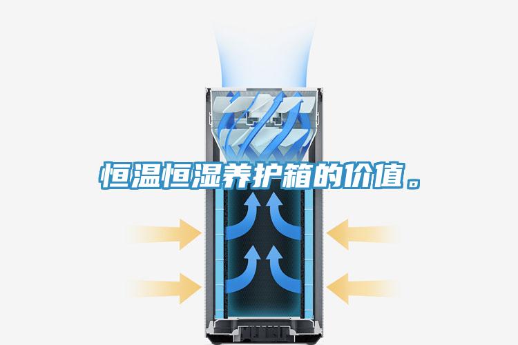 恒溫恒濕養護箱的價值。