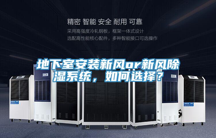 地下室安裝新風or新風除濕系統，如何選擇？