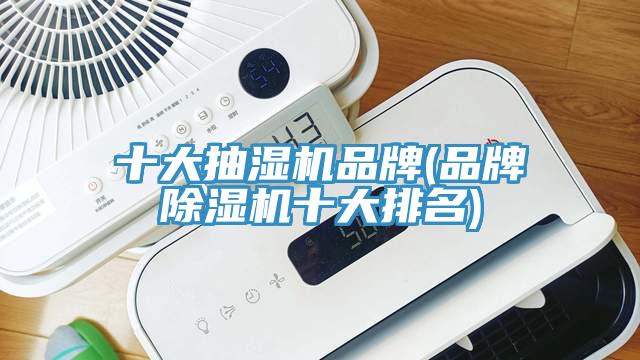 十大抽濕機品牌(品牌除濕機十大排名)