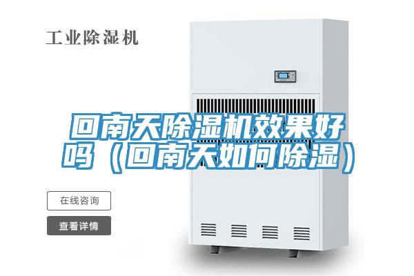 回南天除濕機效果好嗎(回南天如何除濕)